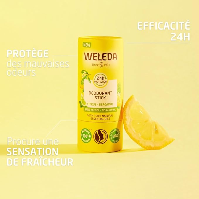 Déodorant Stick Citrus Bergamot